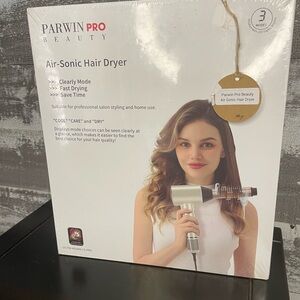 New Air-Sonic Hair Dryer - Silver
